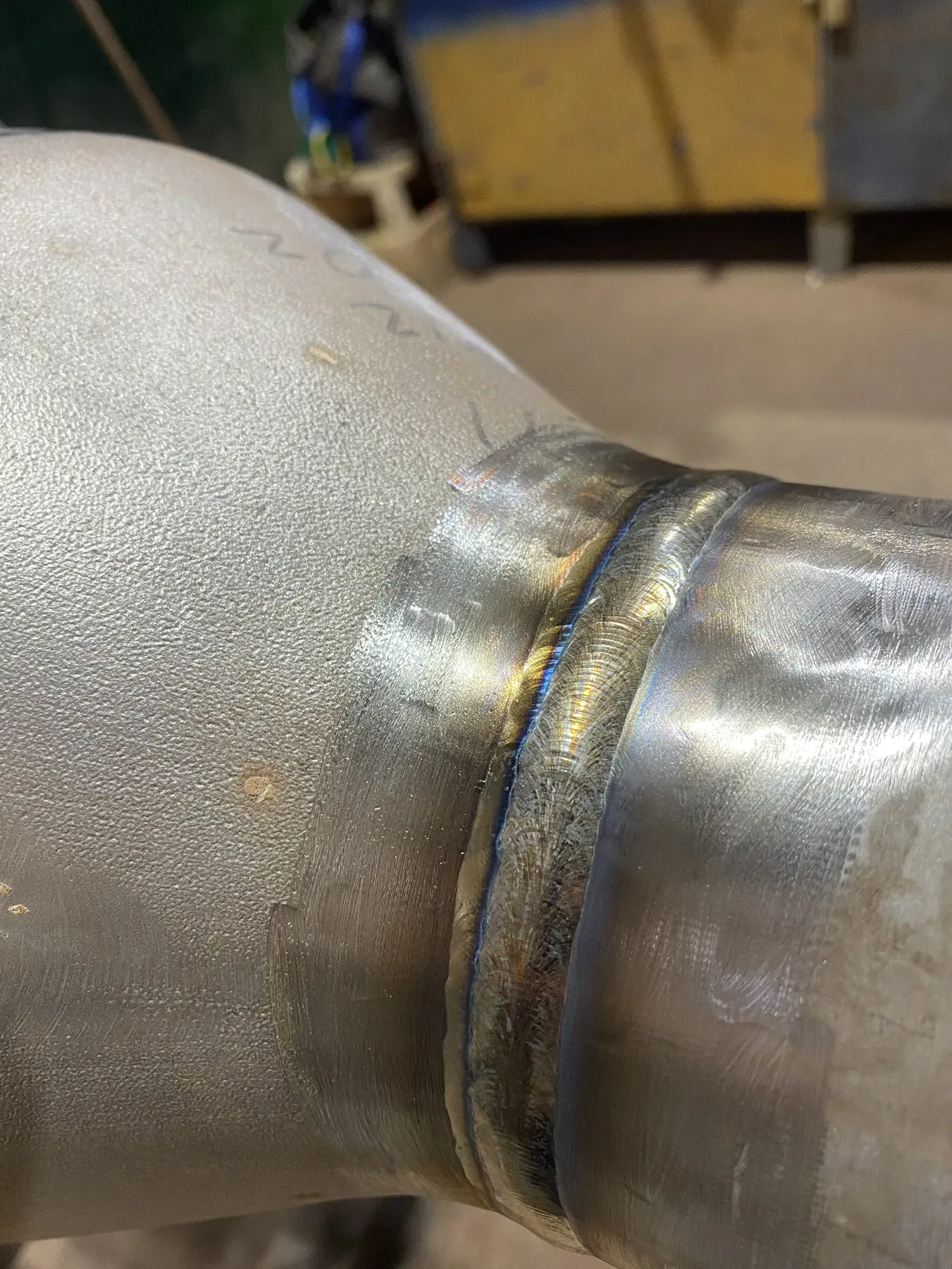 Titanium welding completed by Niche Welding